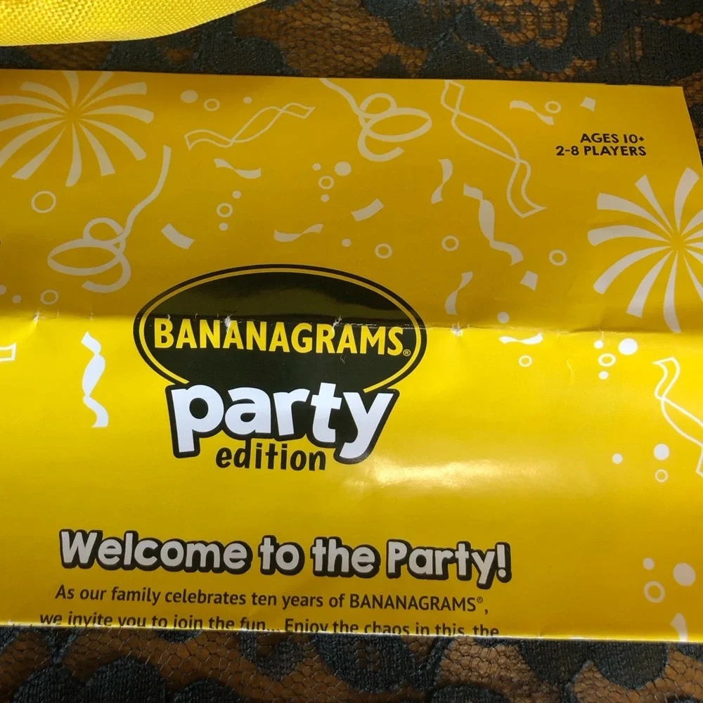 Bananagrams Party Edition BNWT